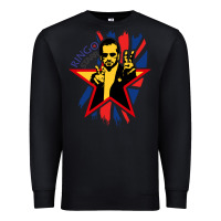 Black ringo starr music concert Premium Sweatshirt - linhVisuals