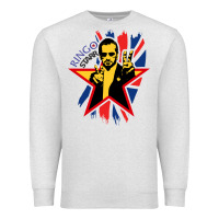 Oatmeal Heather ringo starr music concert Premium Sweatshirt - linhVisuals