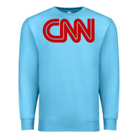 Ocean Blue cnn Premium Sweatshirt - linhVisuals