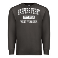 Smoke harpers ferry west virginia wv vintage established sports pullover hoo Premium Sweatshirt - linhVisuals