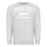 Dove Grey harpers ferry west virginia wv vintage established sports pullover hoo Premium Sweatshirt - linhVisuals
