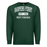 Sports Green harpers ferry west virginia wv vintage established sports pullover hoo Premium Sweatshirt - linhVisuals