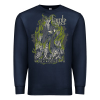Navy lamb of god music concert Premium Sweatshirt - linhVisuals