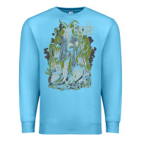 Ocean Blue lamb of god music concert Premium Sweatshirt - linhVisuals
