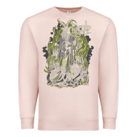 Pale Pink lamb of god music concert Premium Sweatshirt - linhVisuals