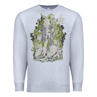 Heather Grey lamb of god music concert Premium Sweatshirt - linhVisuals