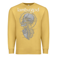 Antique Gold lamb of god music concert Premium Sweatshirt - linhVisuals