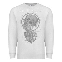 Oatmeal Heather lamb of god music concert Premium Sweatshirt - linhVisuals