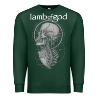 Sports Green lamb of god music concert Premium Sweatshirt - linhVisuals