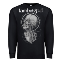 Black lamb of god music concert Premium Sweatshirt - linhVisuals