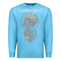 Ocean Blue lamb of god music concert Premium Sweatshirt - linhVisuals