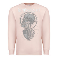 Pale Pink lamb of god music concert Premium Sweatshirt - linhVisuals