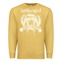Antique Gold lamb of god music concert Premium Sweatshirt - linhVisuals