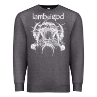 Charcoal Heather lamb of god music concert Premium Sweatshirt - linhVisuals