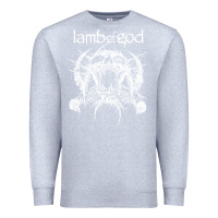 Heather Grey lamb of god music concert Premium Sweatshirt - linhVisuals