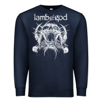 Navy lamb of god music concert Premium Sweatshirt - linhVisuals