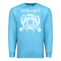 Ocean Blue lamb of god music concert Premium Sweatshirt - linhVisuals