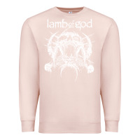Pale Pink lamb of god music concert Premium Sweatshirt - linhVisuals
