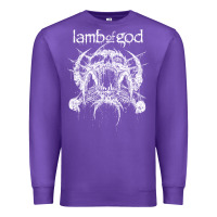 Purple lamb of god music concert Premium Sweatshirt - linhVisuals