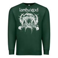 Sports Green lamb of god music concert Premium Sweatshirt - linhVisuals