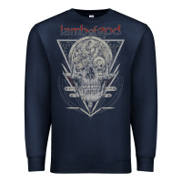 Navy lamb of god music concert Premium Sweatshirt - linhVisuals