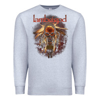 Heather Grey lamb of god music concert Premium Sweatshirt - linhVisuals