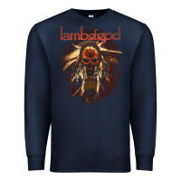 Navy lamb of god music concert Premium Sweatshirt - linhVisuals