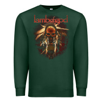 Sports Green lamb of god music concert Premium Sweatshirt - linhVisuals