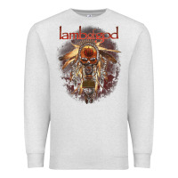 Oatmeal Heather lamb of god music concert Premium Sweatshirt - linhVisuals