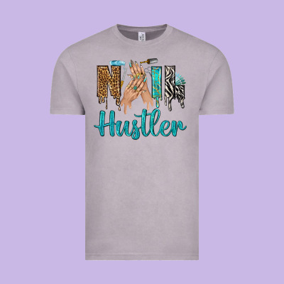 Nail Hustler Bbs Vintage Tee Designed By Bundleandbundleshop