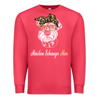 Cardinal birthday and mother's day gift miniature schnauzer mom t shirt Premium Sweatshirt - linhVisuals