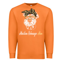 Carrot birthday and mother's day gift miniature schnauzer mom t shirt Premium Sweatshirt - linhVisuals