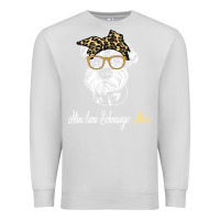 Dove Grey birthday and mother's day gift miniature schnauzer mom t shirt Premium Sweatshirt - linhVisuals