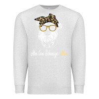 Oatmeal Heather birthday and mother's day gift miniature schnauzer mom t shirt Premium Sweatshirt - linhVisuals
