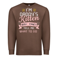 Chestnut daddy's kitten ddlg littlespace daddy dom cgl t shirt Premium Sweatshirt - linhVisuals