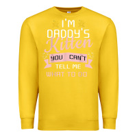 Lemon daddy's kitten ddlg littlespace daddy dom cgl t shirt Premium Sweatshirt - linhVisuals