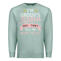 Seafoam daddy's kitten ddlg littlespace daddy dom cgl t shirt Premium Sweatshirt - linhVisuals