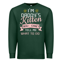 Sports Green daddy's kitten ddlg littlespace daddy dom cgl t shirt Premium Sweatshirt - linhVisuals