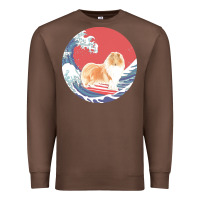 Chestnut rough collie t  shirt rough collie gifts   ocean waves surfing rough c Premium Sweatshirt - linhVisuals