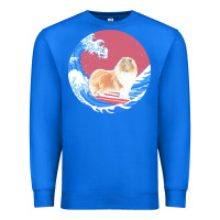 True Royal rough collie t  shirt rough collie gifts   ocean waves surfing rough c Premium Sweatshirt - linhVisuals