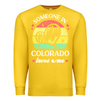 Lemon someone in colorado loves me t  shirt someone in colorado loves me fun Premium Sweatshirt - linhVisuals