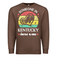 Chestnut someone in kentucky loves me t  shirt someone in kentucky loves me fun Premium Sweatshirt - linhVisuals