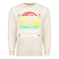 Sandshell someone in kentucky loves me t  shirt someone in kentucky loves me fun Premium Sweatshirt - linhVisuals