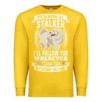 Lemon great pyrenees stalker great pyrenees gifts great pyrenees t shirt Premium Sweatshirt - linhVisuals