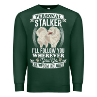 Sports Green great pyrenees stalker great pyrenees gifts great pyrenees t shirt Premium Sweatshirt - linhVisuals