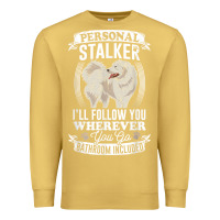 Antique Gold great pyrenees stalker great pyrenees gifts great pyrenees t shirt Premium Sweatshirt - linhVisuals