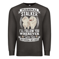 Smoke great pyrenees stalker great pyrenees gifts great pyrenees t shirt Premium Sweatshirt - linhVisuals