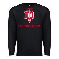 Black the-dubuque-fighting-saints-pen Premium Sweatshirt - linhVisuals