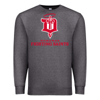 Charcoal Heather the-dubuque-fighting-saints-pen Premium Sweatshirt - linhVisuals