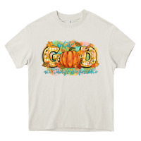 Cream with god all things are possible Heavy Core Tee - CowGirlArtShop